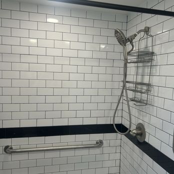 LH Construction Group - Walk in shower ADA compliant. - Painters Near Me