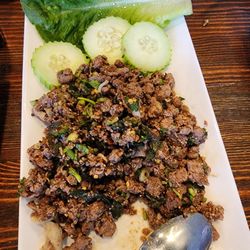 Cafe Khao Neow Sticky Rice - Beef Larb (beef salad)