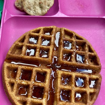 Sweet Potato Sensations - Belgian Sweet Potato Waffle & house spiced turkey sausage patties - Bakeries Near Me - Detroit, Michigan