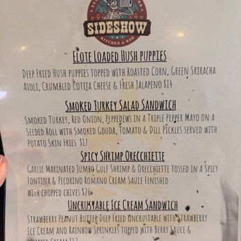 Sideshow - Specials - Sports Bars Near Me - New Paltz, New York Sideshow - Specials - Sports Bars Near Me - New Paltz, New York