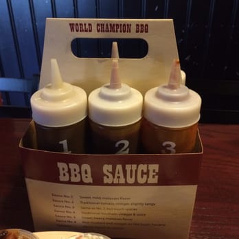 Whole Hog Cafe - 6 different BBQ sauces - Barbeque Near Me - Cherry Hill, New Jersey Whole Hog Cafe - 6 different BBQ sauces - Barbeque Near Me - Cherry Hill, New Jersey