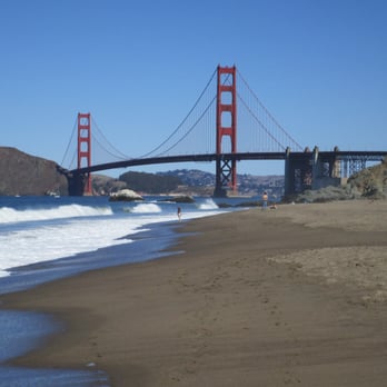Baker Beach - Birthplace of Burning Man - Parks Near Me - San Francisco, California