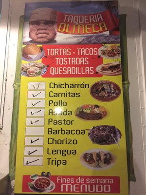 Menu photo 6 Taqueria Olmeca Ruskin, FL Menu photo 6 Taqueria Olmeca Ruskin, FL
