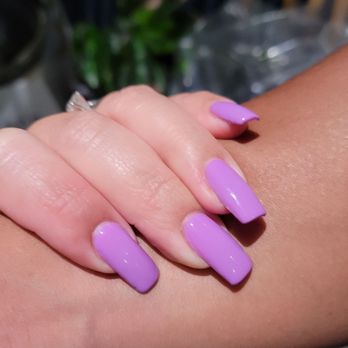 Niky's Nails Too - Light purple gel square nails - Nail Salons Near Me - Los Angeles, California Niky's Nails Too - Light purple gel square nails - Nail Salons Near Me - Los Angeles, California