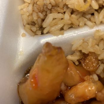 Big Wa Chinese Cuisine - rice and meat in a container - Chinese Near Me - Tempe, Arizona