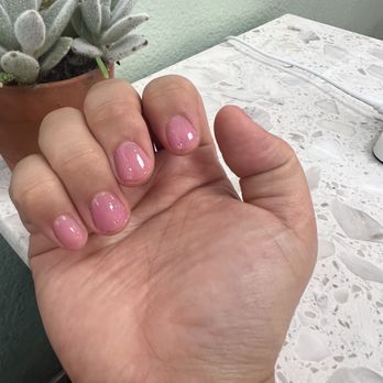 Legacy Nails & Spa - French pink (Tango pink) - Nail Salons Near Me - Garden Grove, California