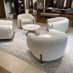 Banana Republic - In store seating area.