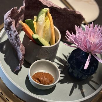 Yakiya - Least favorite of meal, the raw veggies crudite. I liked the rice cracker though. 2/5 - Bars Near Me - Pasadena, California Yakiya - Least favorite of meal, the raw veggies crudite. I liked the rice cracker though. 2/5 - Bars Near Me - Pasadena, California