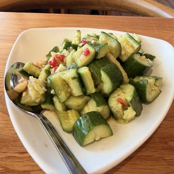 Juicy Dumpling Factory - Crushed cucumber salad - Chinese Near Me - Redondo Beach, California