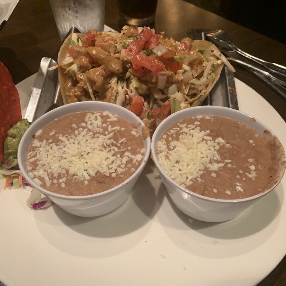 Luna Modern Mexican Kitchen - Carnitas tacos and beans - Mexican Near Me - Corona, California