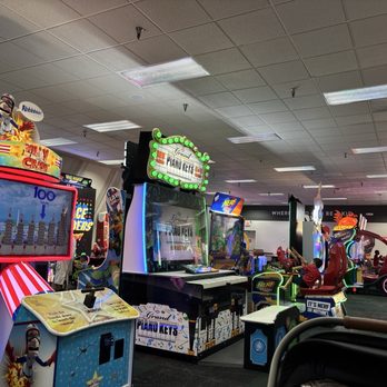 Chuck E. Cheese - The arcade section - Pizza Near Me - Fairfield, California