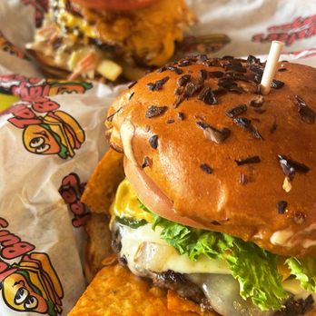 Taystee's Burgers - two burgers on a wrapper - Burgers Near Me - Dearborn, Michigan Taystee's Burgers - two burgers on a wrapper - Burgers Near Me - Dearborn, Michigan
