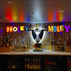 Holey Moley - Bar & sign