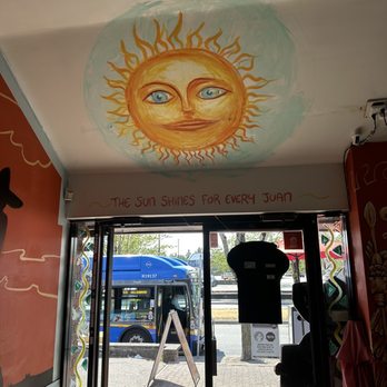 Ay Chihuahua - a sun painted on the ceiling - Mexican Near Me - Surrey, British Columbia Ay Chihuahua - a sun painted on the ceiling - Mexican Near Me - Surrey, British Columbia