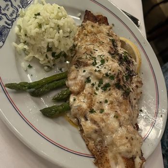 Antoine's Restaurant - Crabmeat Crusted Redfish - French Near Me - New Orleans, Louisiana