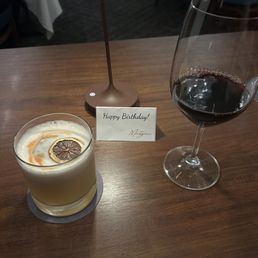 Amaretto sour and red wine Amaretto sour and red wine