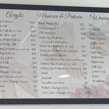 Nail Salon - Menú - Nail Salons Near Me - Castro Valley, California
