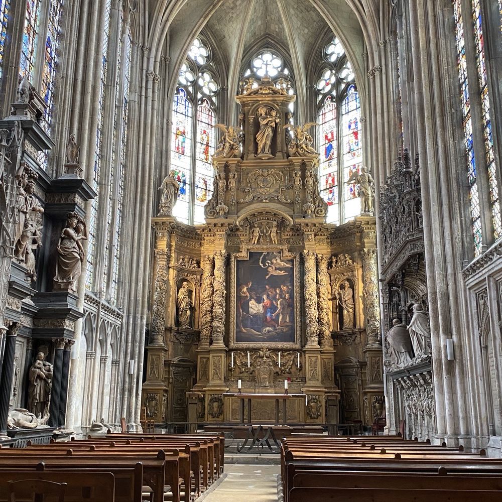 Rouen - Inside the cathedral - Local Flavor Near Me