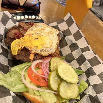 Ashbrook Distillery and Grill - Haystack Burger - American Near Me - Ashville, Ohio