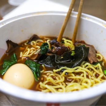 Legend Dumplings - Ramen with Hell soup base and beef. - Chinese Near Me - Harvey, Louisiana