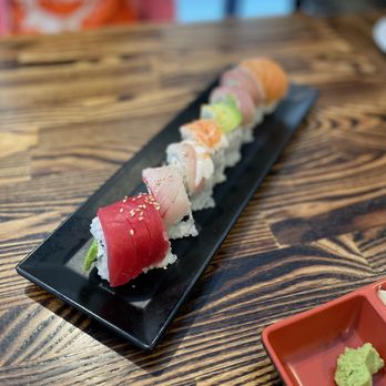Chobop - Rainbow-Cut Roll - Sushi Bars Near Me - Costa Mesa, California