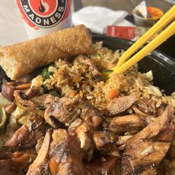 Teriyaki Madness - Chicken teriyaki combo! Delicious!