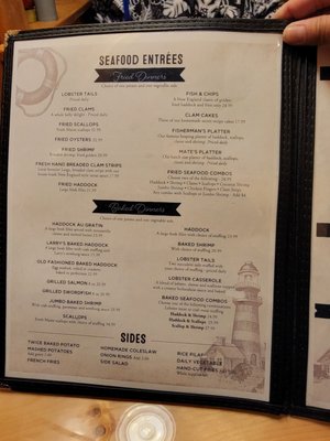 Menu photo 4 Bay Haven Lobster Pound Cornish, ME