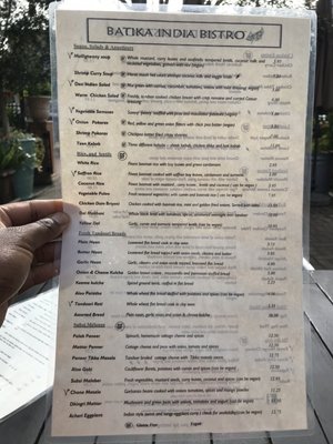 Menu photo 8 Batika India Bistro Novato, CA Menu photo 8 Batika India Bistro Novato, CA