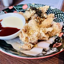Fish On Fire - Chicken Karaage. Check out my movie on Netflix, Karaage Kid