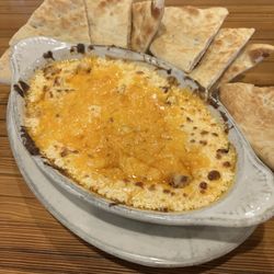 Gino Giannilli's Homestyle Pizza Palace - Buffalo chicken dip with pita bread
