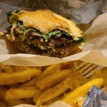 Tako Ten - Green chile cheese burger ans chile cheese fries - Tacos Near Me - Albuquerque, New Mexico