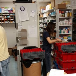 Sun Sun Pharmacy - That's how big their pharmacy is, and my back against the wall taking this pic. About 5 or 6 staffers in there.