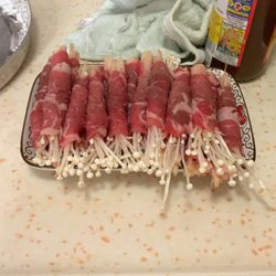 Local Cooking Experience - Beef with mushrooms- not cooked yet