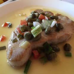 Volare - Thunfischsteak mit Zitronen- Kapernsoße