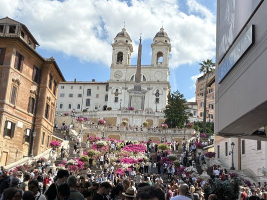 Spanish Steps by null