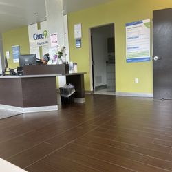 CareSpot Urgent Care of West Pines - Front Desk pic from the waiting area.
