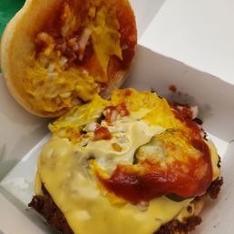 Retro burger Retro burger