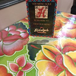 The beautiful new tables & Covid friendly (hands free) menu. The beautiful new tables & Covid friendly (hands free) menu.
