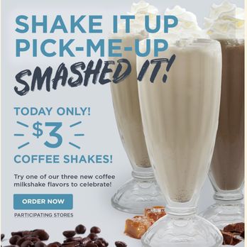 Smashburger - two glasses of milkshakes with whipped cream - Burgers Near Me - Oro Valley, Arizona