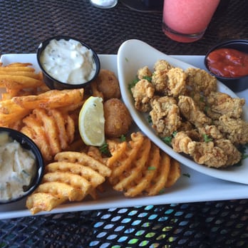 Dead Fish Grill - The fried oyster basket - American Near Me - Belton, Texas