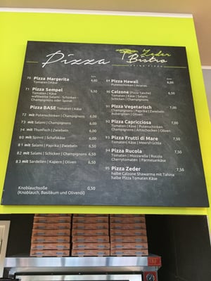 Menu photo 1 Zeder Bistro Neu-Isenburg, HE Menu photo 1 Zeder Bistro Neu-Isenburg, HE