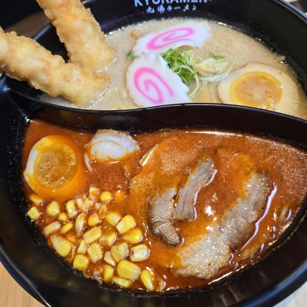 Kyuramen - Brookline - yingyang bowl - Ramen Near Me - Brookline, Massachusetts