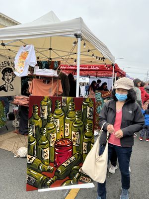 Sunset Night Market by null