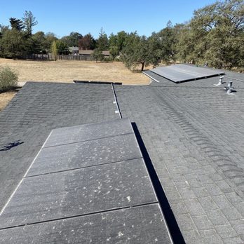 Green Energy Solar Cleaning - Before - Solar Panel Cleaning Near Me