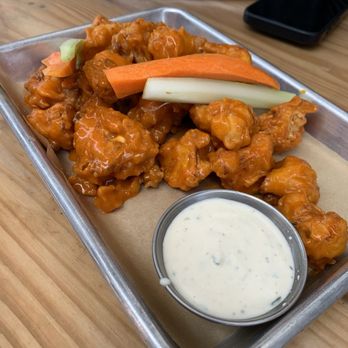 Craft Roots - Buffalo cauliflower - Bars Near Me - Morgan Hill, California Craft Roots - Buffalo cauliflower - Bars Near Me - Morgan Hill, California
