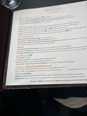 Menu photo 1 Maison Peret Paris, 75