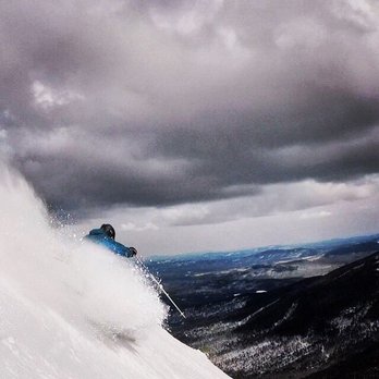 Widowmaker Lounge - a person skiing down a mountain - Bars Near Me - Carrabassett Valley, Maine Widowmaker Lounge - a person skiing down a mountain - Bars Near Me - Carrabassett Valley, Maine