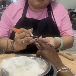 Allure Nail Spa - Nail tech that drilled down through my natural nail