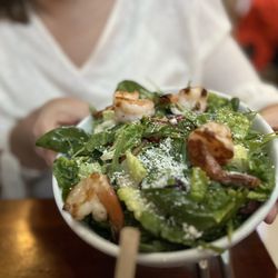 Cuba Libre Restaurant & Rum Bar - Jardin Salad with Grilled Shrimp