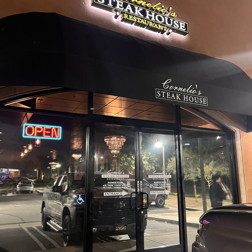 Cornelio’s Steak House - Outside - Steakhouses Near Me - Rancho Cucamonga, California